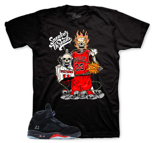 Finish Him T-Shirt | Jordan 5 Halloween (Copy)