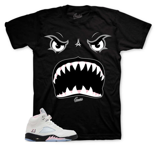 Retro 5 Soft Pink Bite Me Shirt