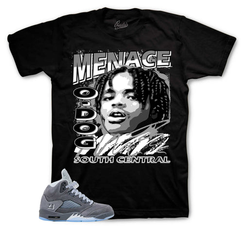 Retro 5 Wolf Grey Nineties Shirt