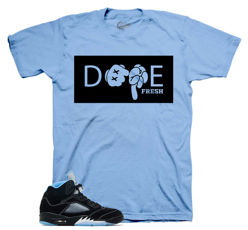 Retro 5 Black Carolina Dope Shirt