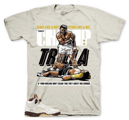 Retro 5 Golden Ticket Trilla Shirt