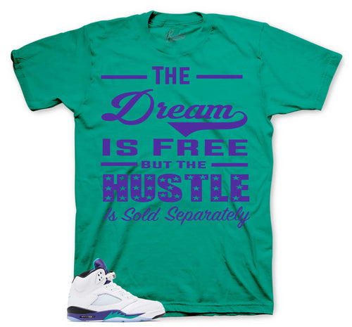 Retro 5 Grape Sold Separately Shirt