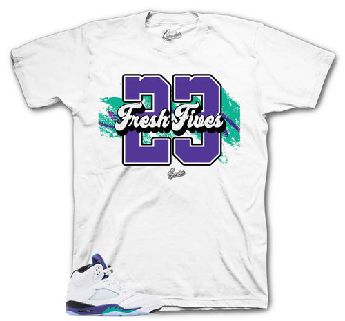 Retro 5 Grape Fresh Fives Shirt