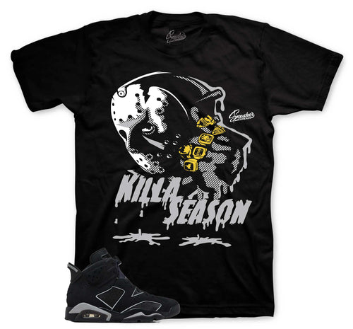 Retro 6 Cap & Gown Killa Season Shirt
