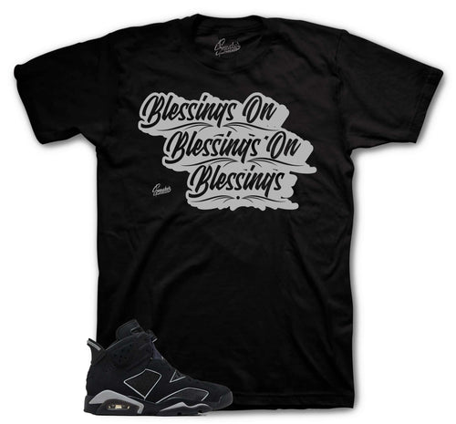 Retro 6 Cap & Gown Blessings Shirt