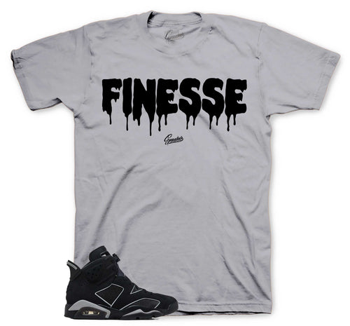 Retro 6 Cap & Gown Finesse Shirt
