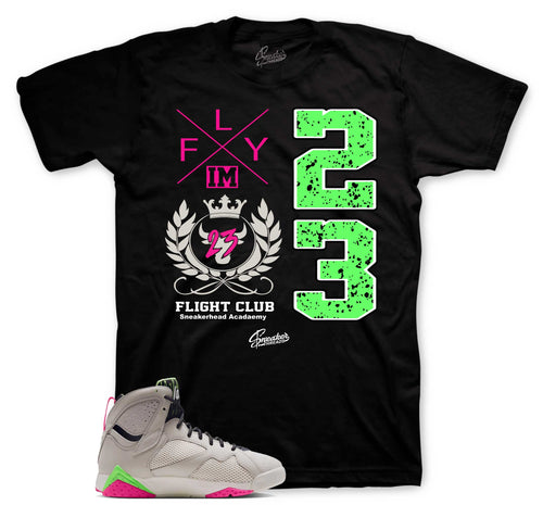 Retro 7 Tennis Day Flight Crest Shirt