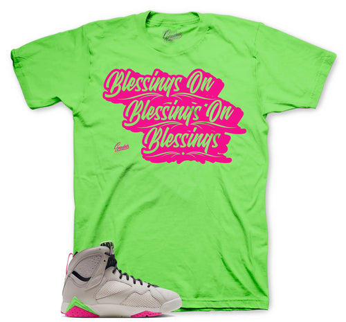 Retro 7 Tennis Day Blessings Shirt
