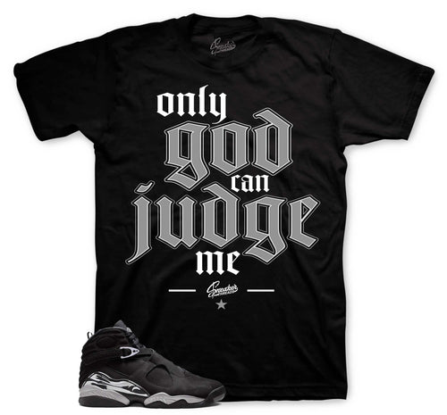 Retro 8 Chrome Only God Shirt