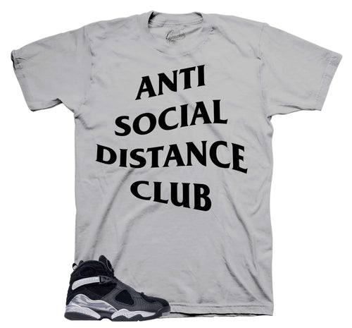 Retro 8 Gunsmoke Social Distance Shirt