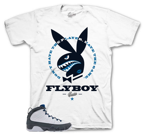 Retro 9 Flint Grey Flyboy Shirt