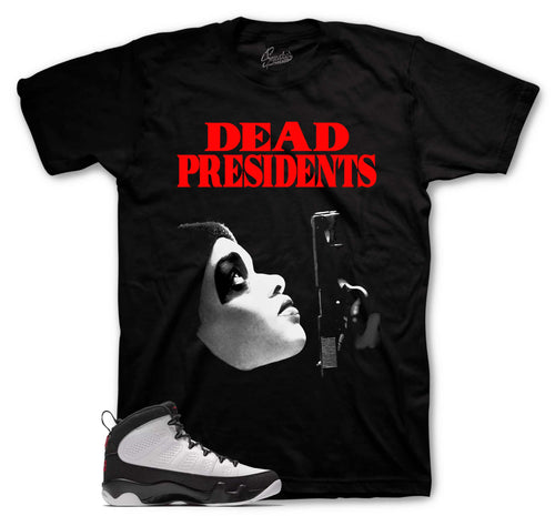 Retro 9 OG Dead Pres Shirt
