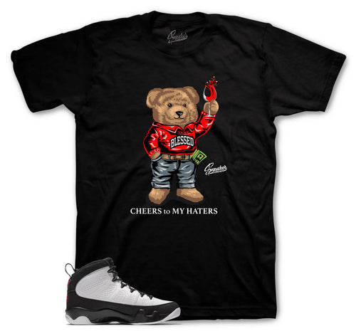 Retro 9 OG Cheers Bear Shirt