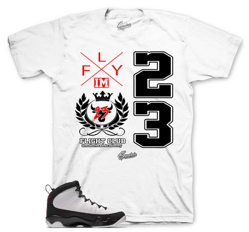 Retro 9 OG Flight Crest Shirt