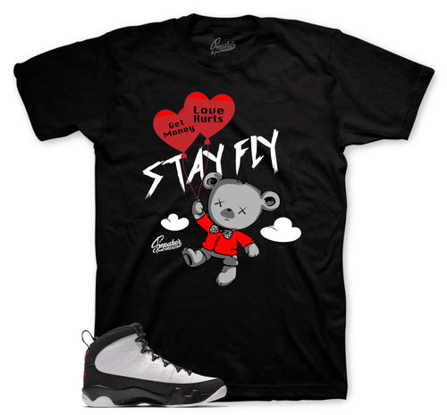 Retro 9 OG Money Over Love Shirt