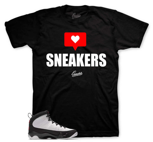 Retro 9 OG Love Sneakers Shirt