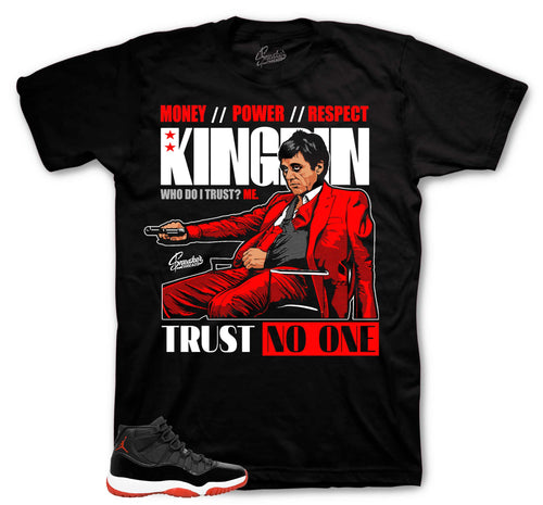 Retro 11 Bred Air Santa Trust issues Shirt