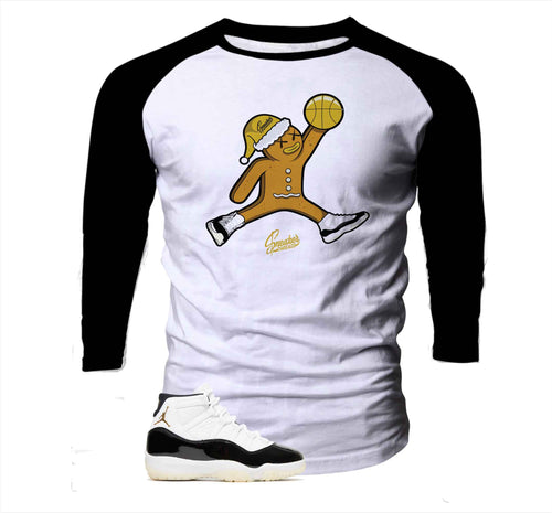 Retro 11 Gratitude DMP Gingerair Raglan Shirt