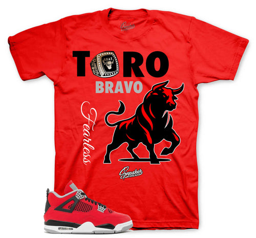 Retro 4 Toro Bravo Fearless Shirt