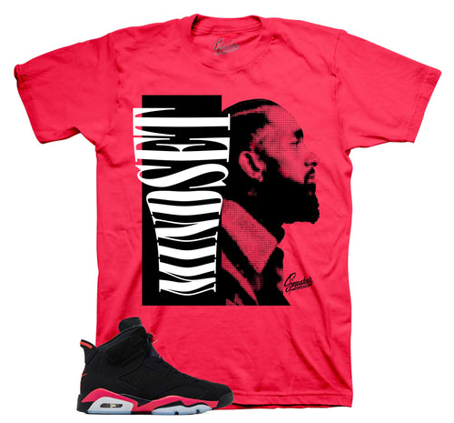 Retro 6 Infrared Mindset Shirt