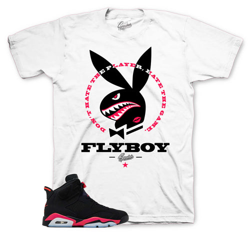 Retro 6 Infrared Flyboy Shirt