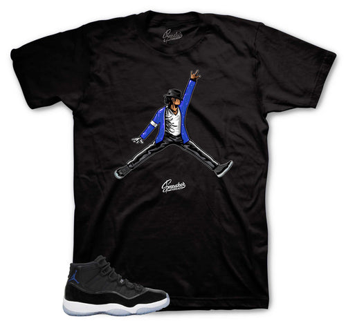 King Graphic T-Shirt | Jordan 11 Varsity Royal Space Jams