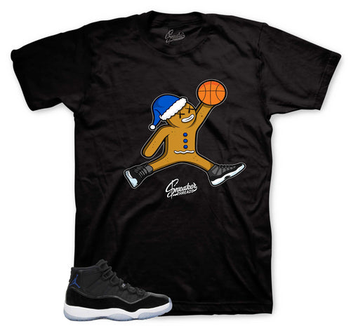 Ginger Air Graphic T-Shirt | Jordan 11 Varsity Royal Space Jams