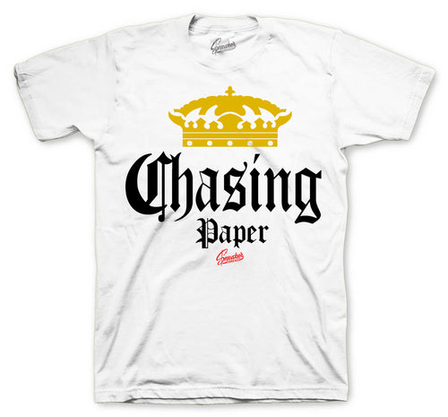 Retro 12 Taxi Chasing Paper Shirt