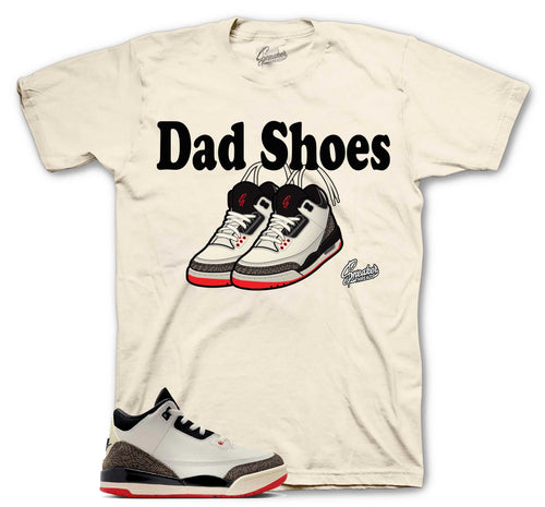 Retro 3 World's Best Dad Shoes Shirt