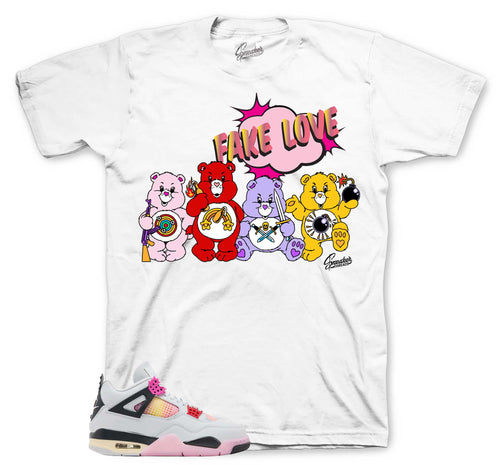 Retro 4 Comic Fake Love Shirt