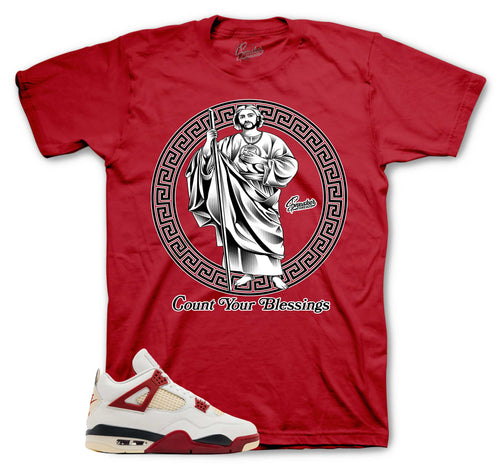 Retro 4 Brick After Brick Saint Jude Shirt