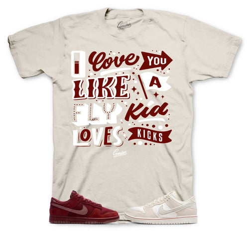 Dunk SB City Of Love Kicks Shirt