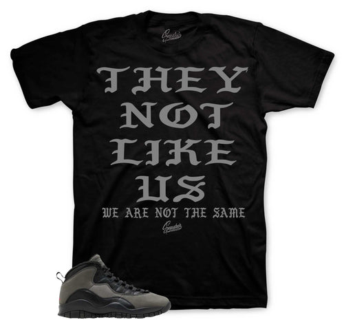 Retro 10 Shadow Not Like Us Shirt