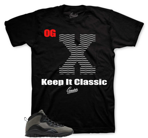 Retro 10 Shadow Keep It Classic Shirt