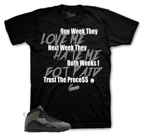 Retro 10 Shadow Trust The Process Shirt