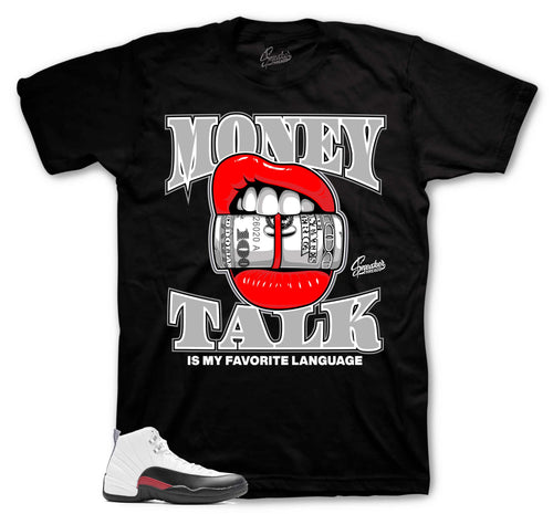 Retro 12 Taxi Flip Money Talk Shirt