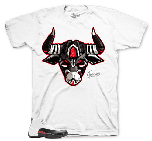 Retro 12 Taxi Flip War Bully Shirt