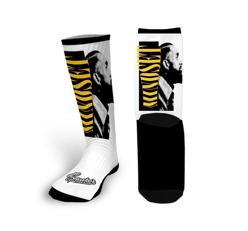 Retro 4 Tour Yellow Mindset Socks