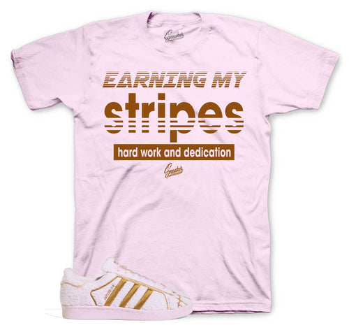 Superstar "Conchas" Strawberry Earning Stripes Shirt