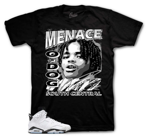 Retro 6 White Black Nineties Shirt