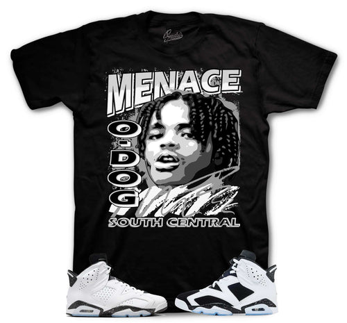 Retro 6 White Black Nineties Shirt