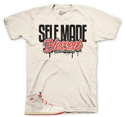 Retro 1 Cinnabar Rare Air Self Made Shirt