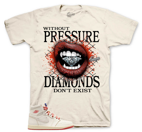 Retro 1 Cinnabar Rare Air Without Pressure Shirt