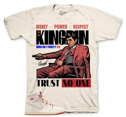 Retro 1 Cinnabar Rare Air Trust Issues Shirt