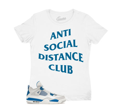 Womens - Industrial Blue 4 Social Distance Shirt