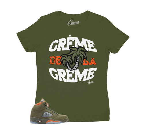 Womens - Olive 5 Creme Shirt