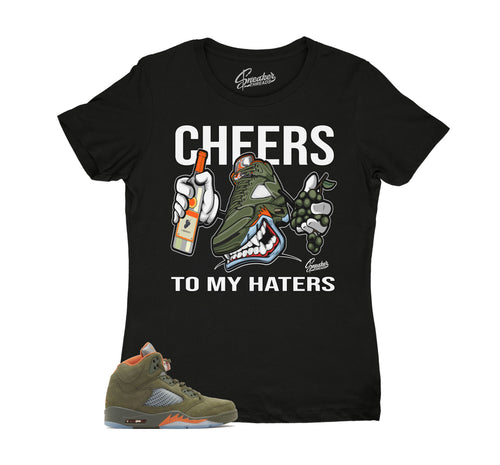 Womens - Olive 5 Fly Kicks Shirt