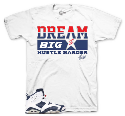 Retro 6 Olympic Dream Big Shirt