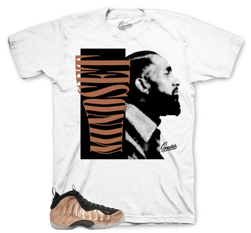 Foamposite Copper Mindset Shirt