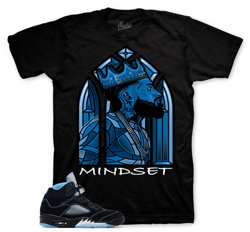 Retro 5 Black Carolina Mindset Shirt